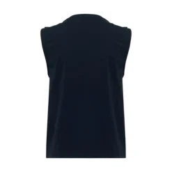 Top donna in jersey con pizzo