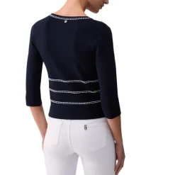 Top donna in maglia