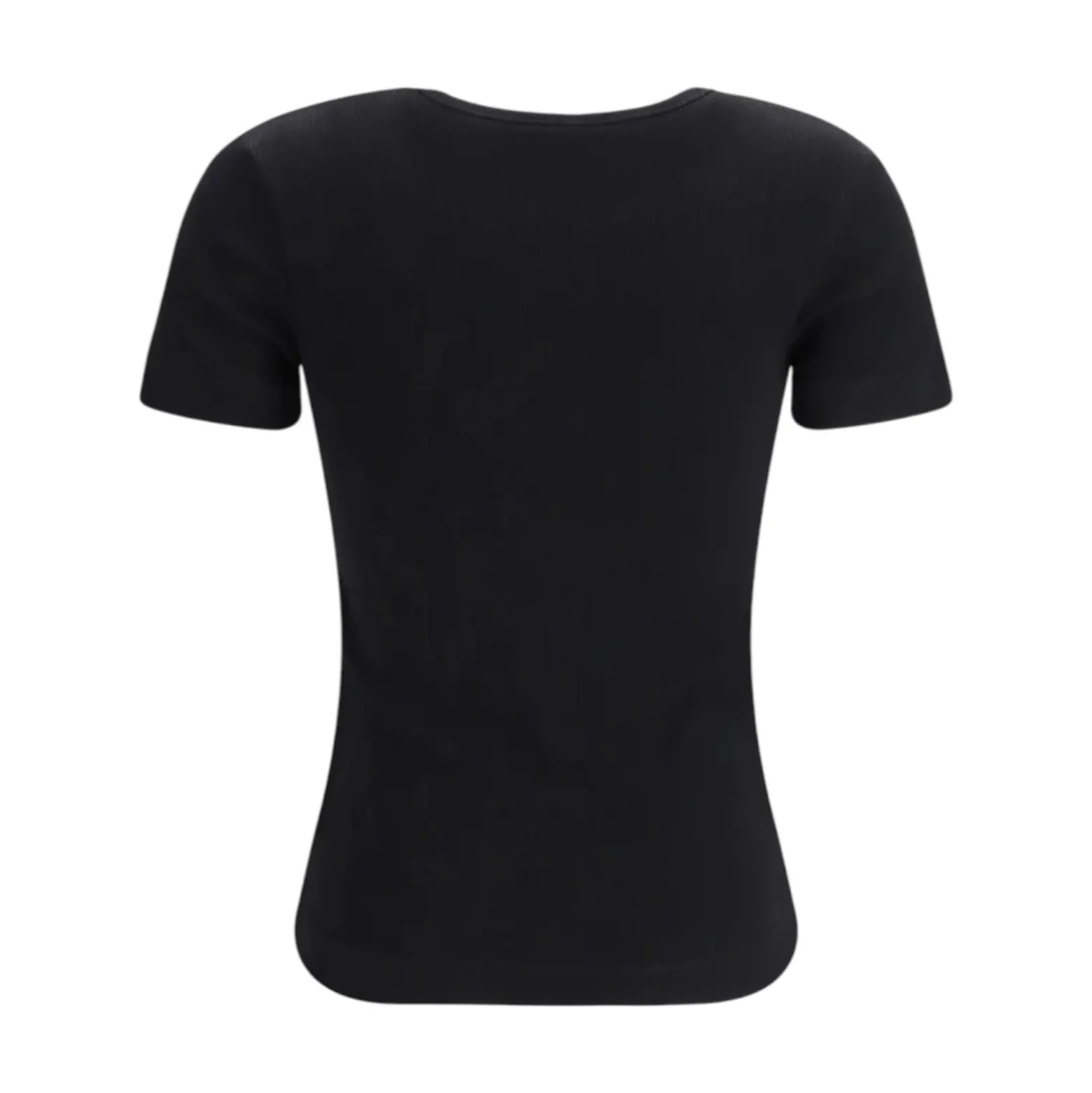 T-shirt donna a costine con ricamo Love Birds