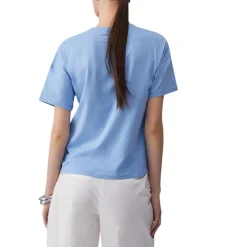 T-shirt donna con patch