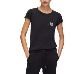 T-shirt donna con strass