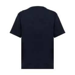 T-shirt donna regular in jersey con logo