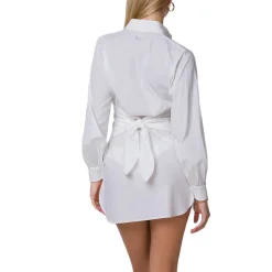 Vestito donna corto shirting